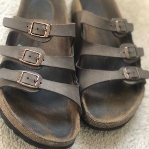 Birkenstock Florida 3 strap 38/7.5-8